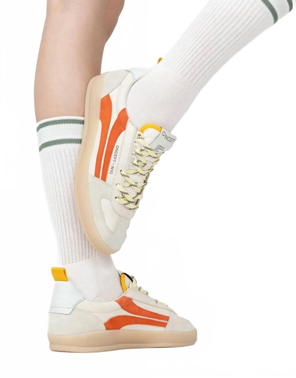 NEW ONCEPT women's fez sneakers in flame